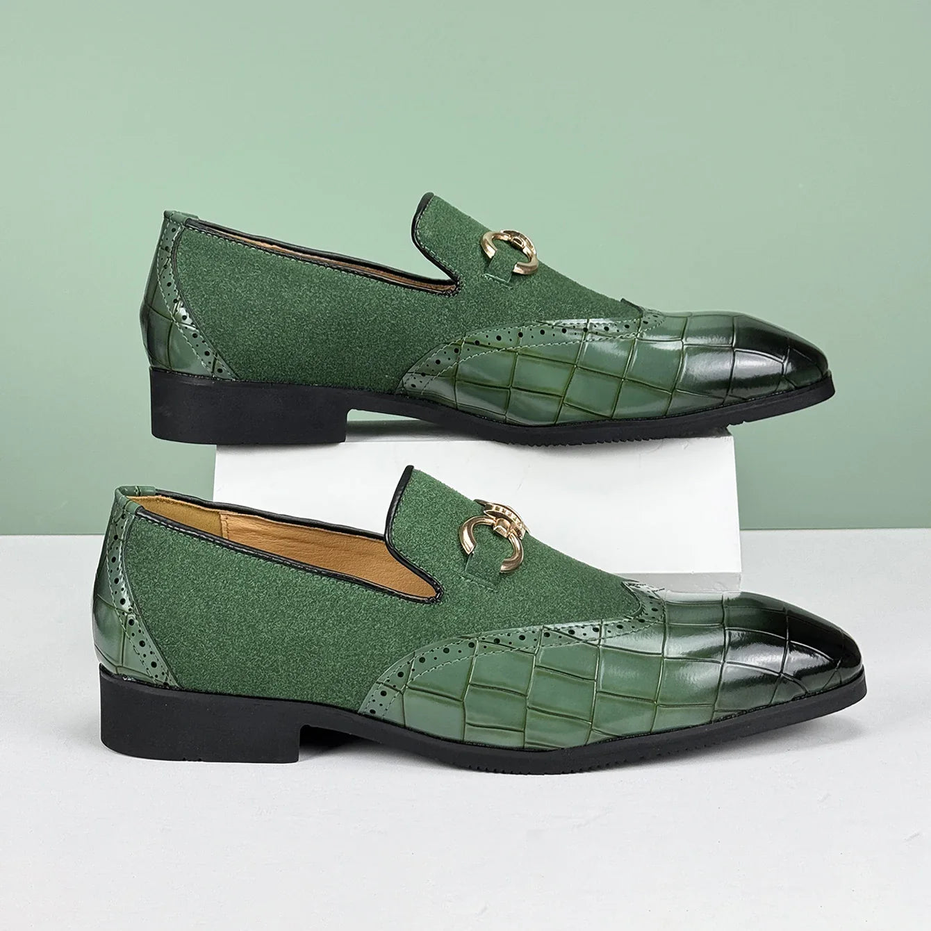 Læder Loafers