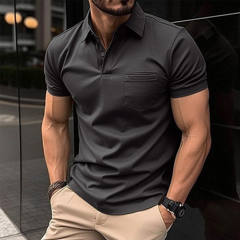 Polo clásico y cómodo para hombres