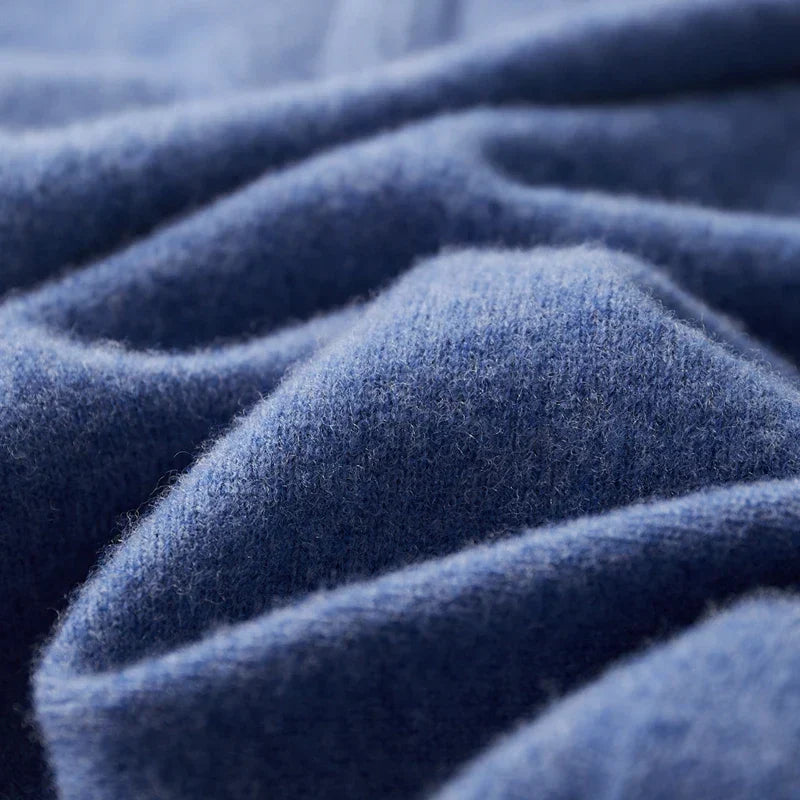 Bellivaro | Herre Polo Trøje med Lange Ærmer og Lynlås