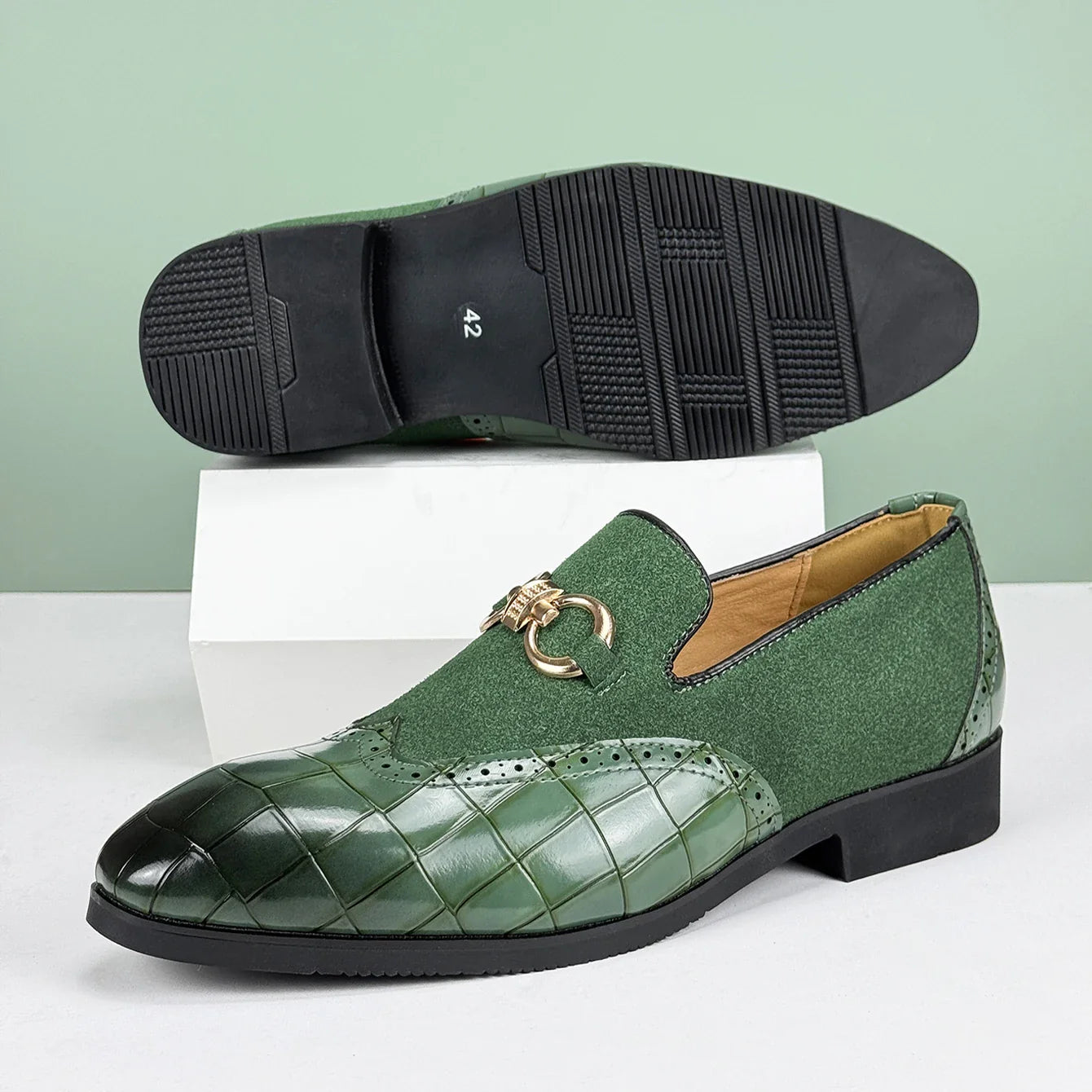 Læder Loafers