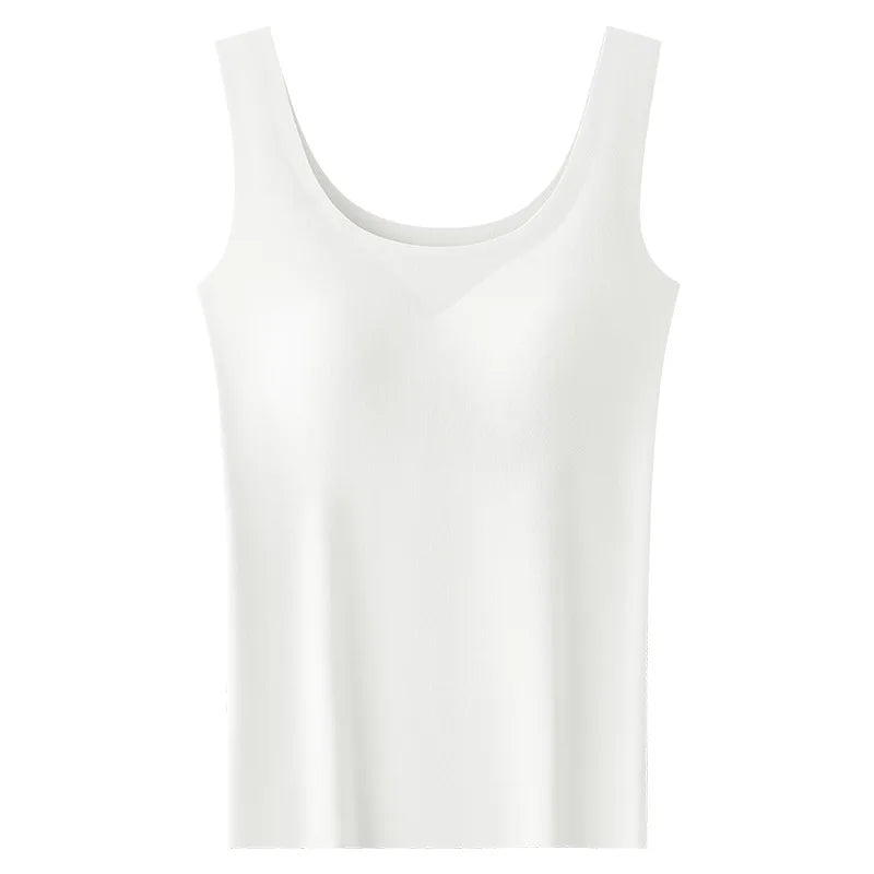 Sømløs Tank Top med Indbygget BH