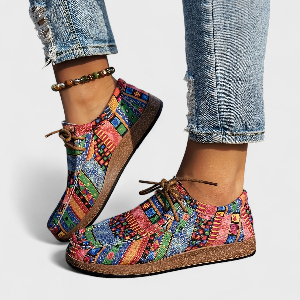 Sneakers Damen Orthopädisch | Dämpfende Sohle & spürbar leichteres Gehen