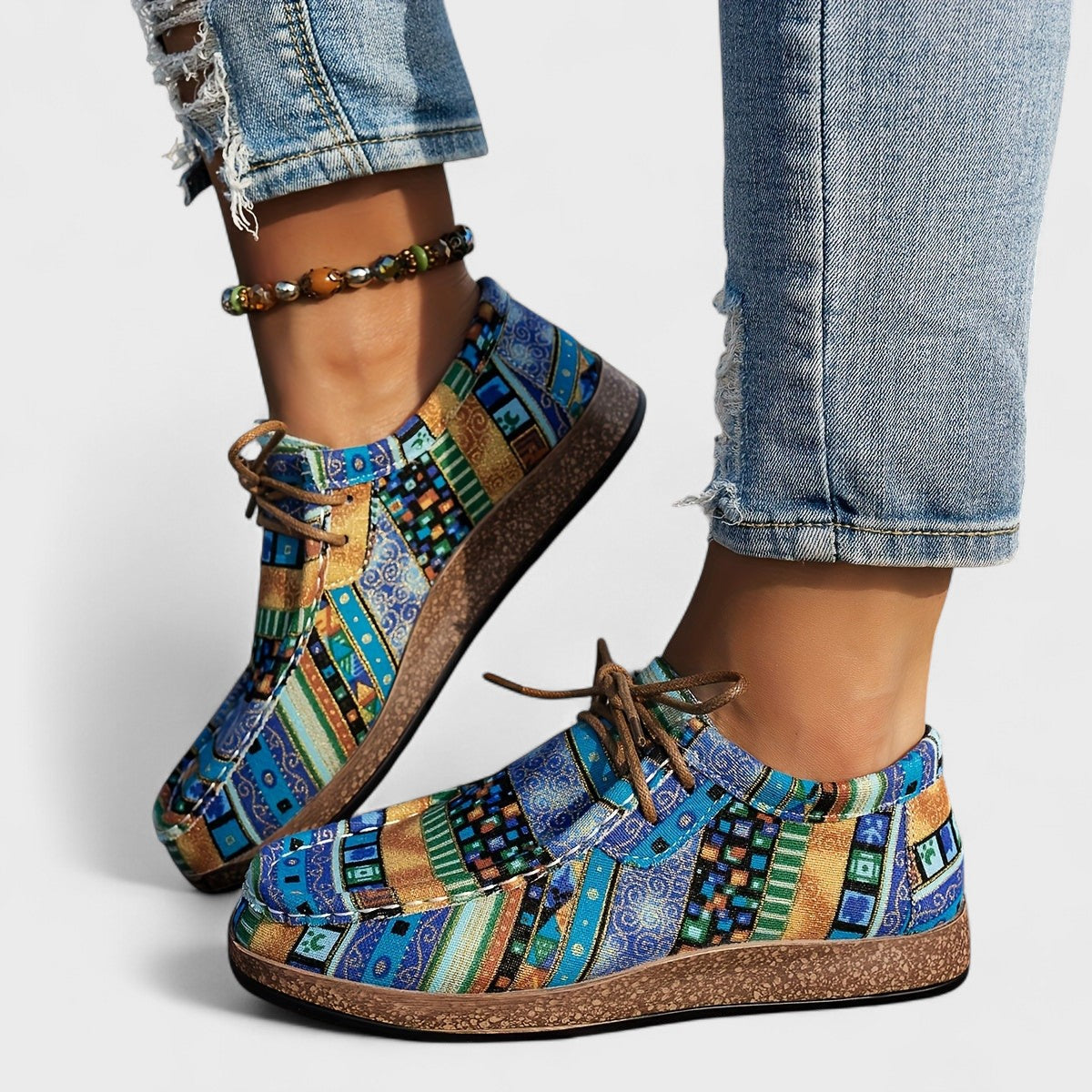 Sneakers Damen Orthopädisch | Dämpfende Sohle & spürbar leichteres Gehen