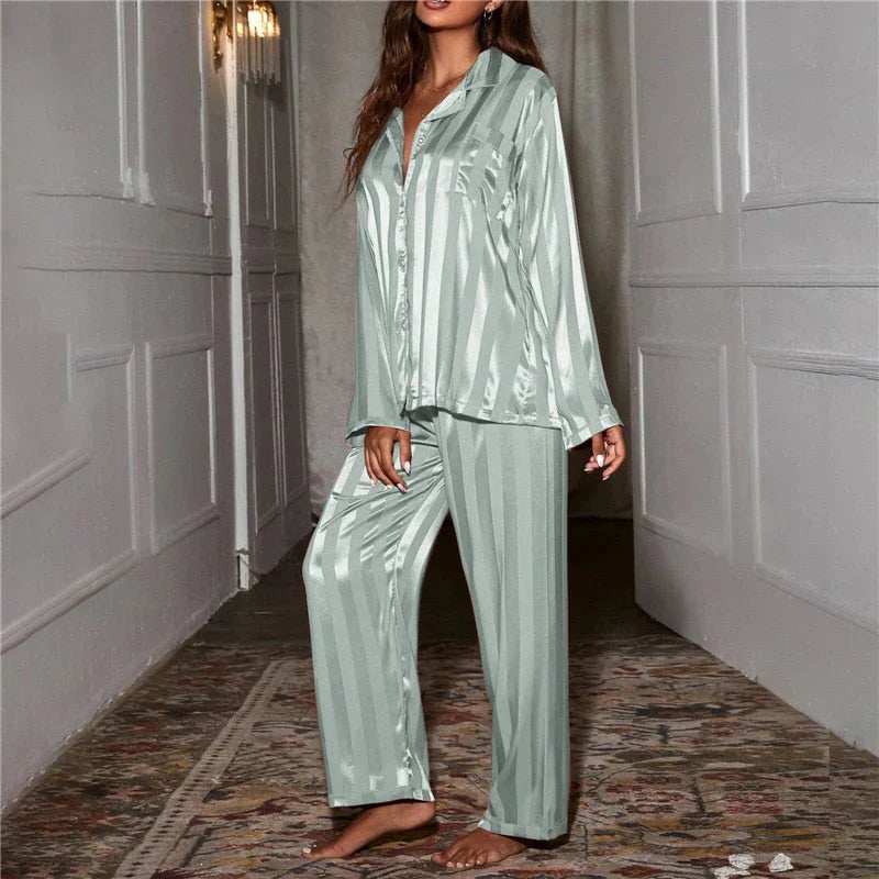 SilkTouch Satijnen Pyjama voor Dames