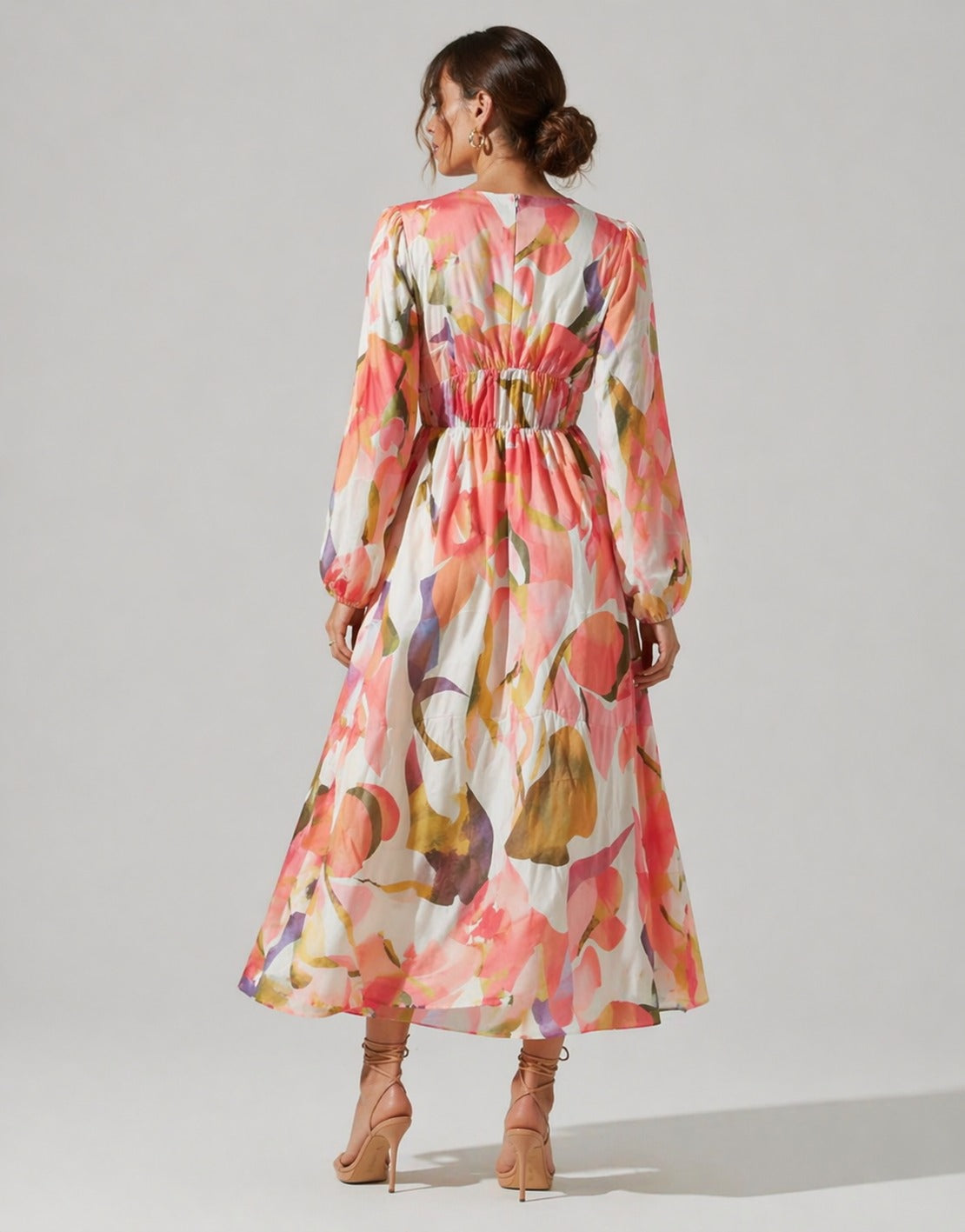Carlotta™ Elegancka sukienka w kwiaty