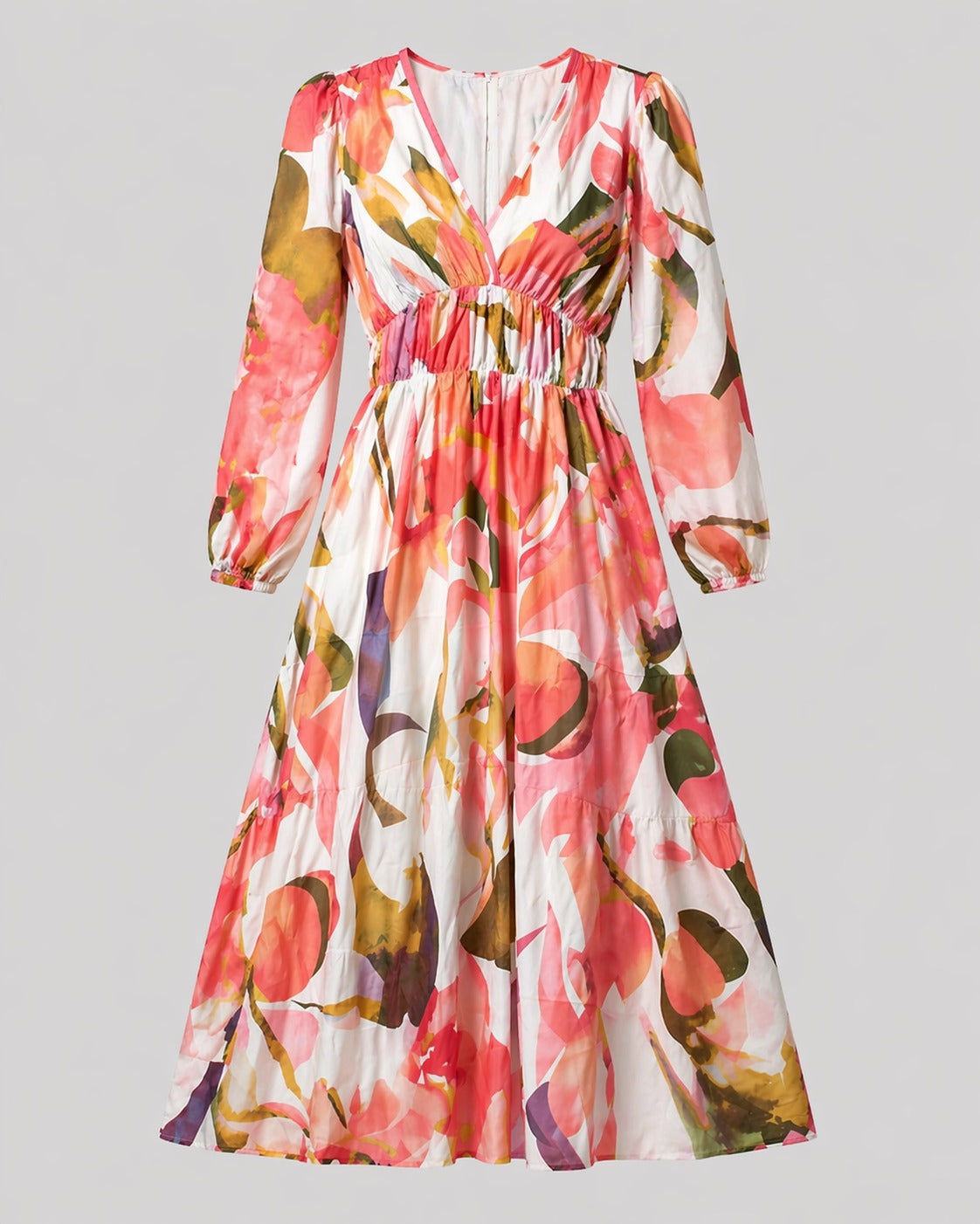 Carlotta™ Elegancka sukienka w kwiaty