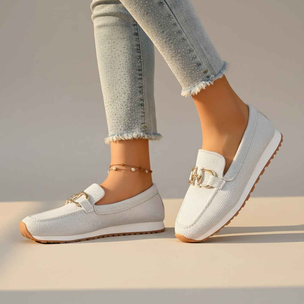 Suzane Ortopædiske Polstrede Loafers