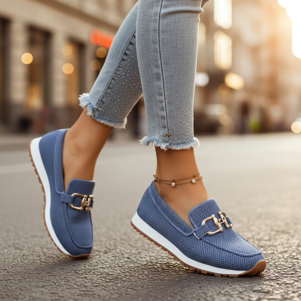Suzane Ortopædiske Polstrede Loafers