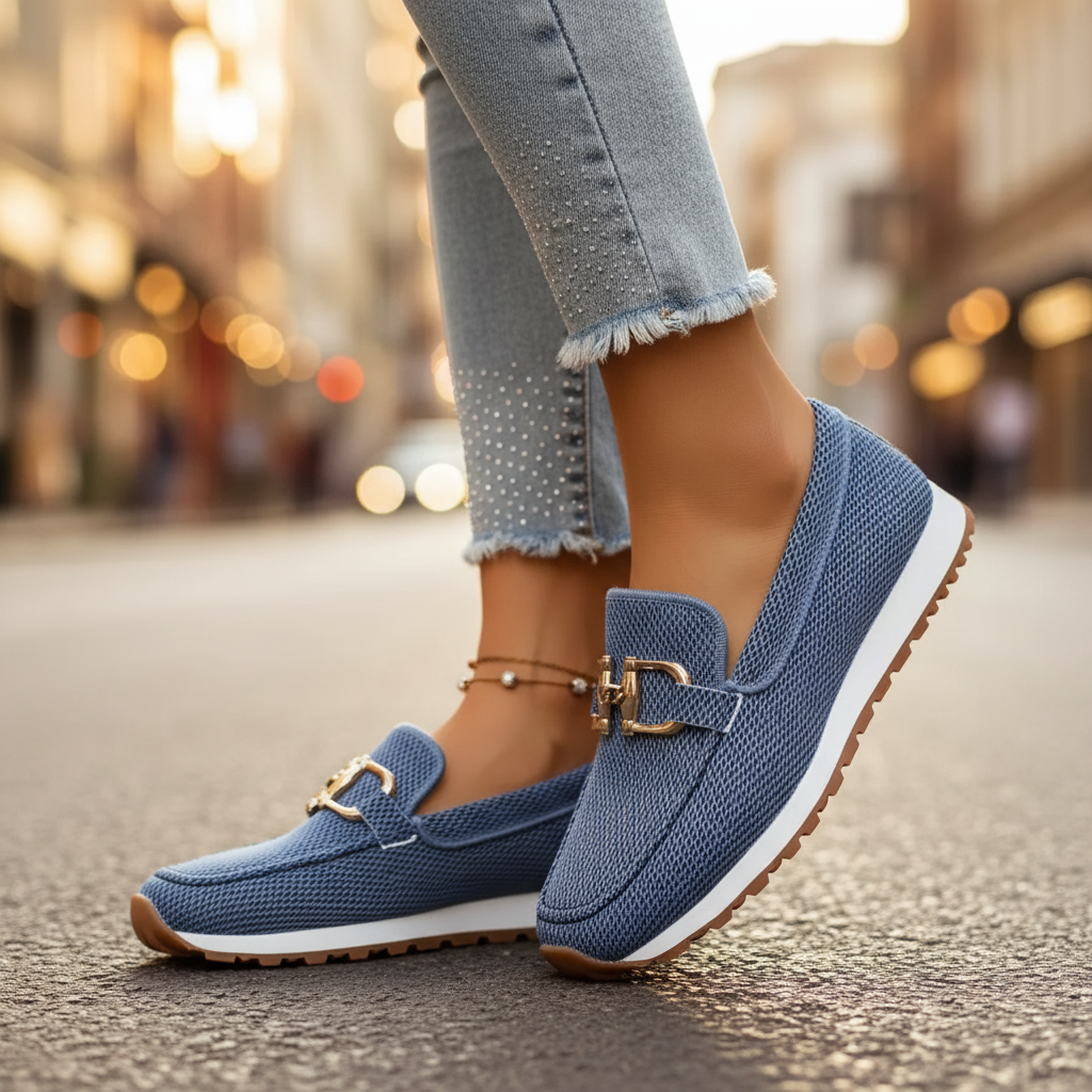 Suzane Ortopædiske Polstrede Loafers