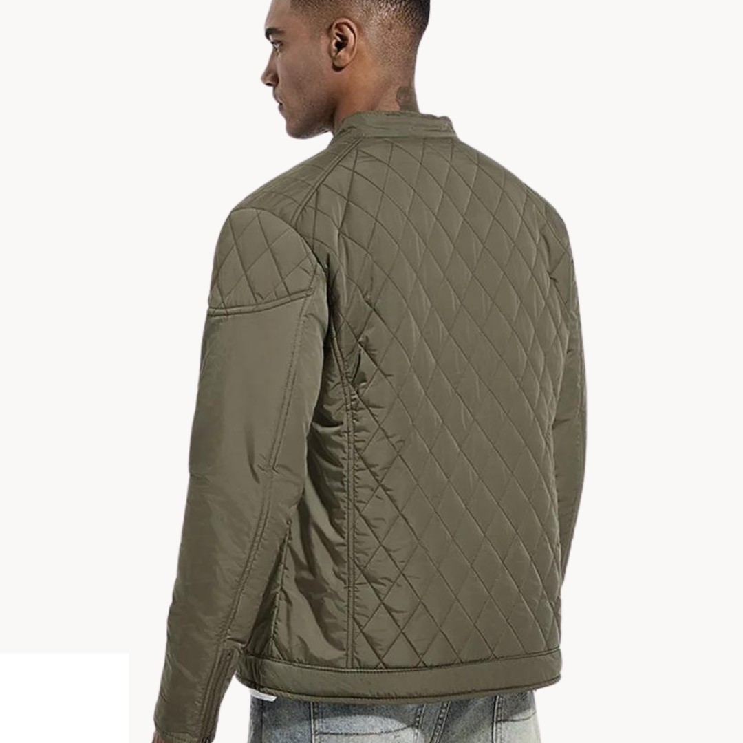 Bellivaro | Herre Bikerjakke i Quiltet Design – Modern, Varm and Comfortable