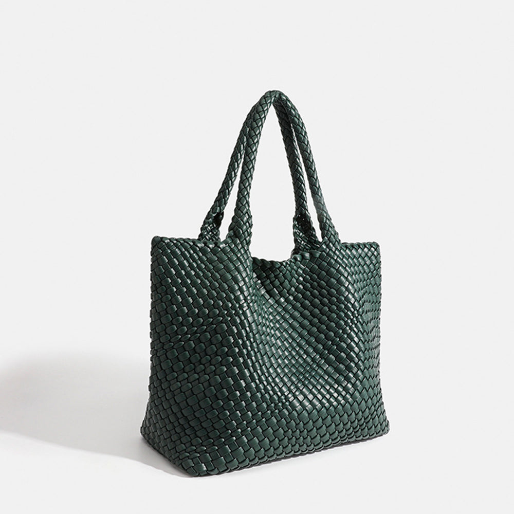 Flettet Shopper i Kunstlæder