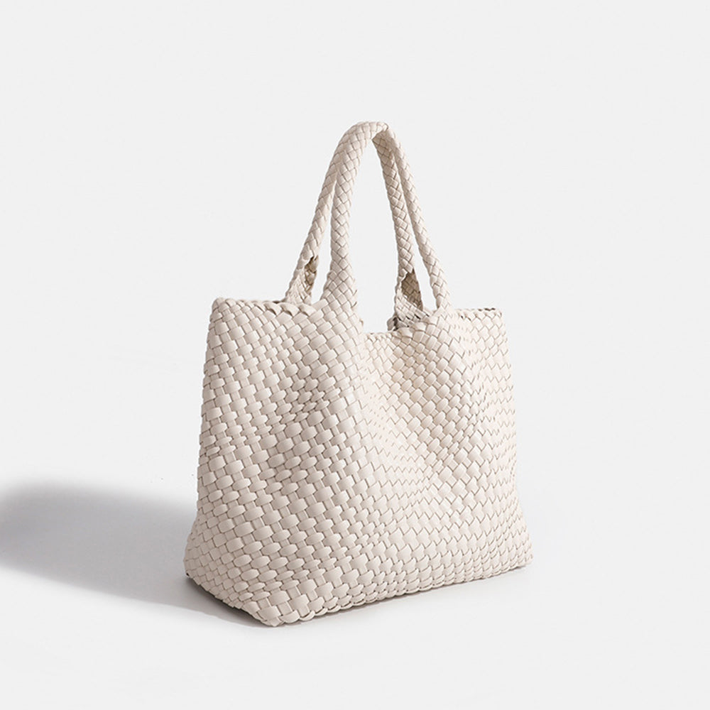 Flettet Shopper i Kunstlæder