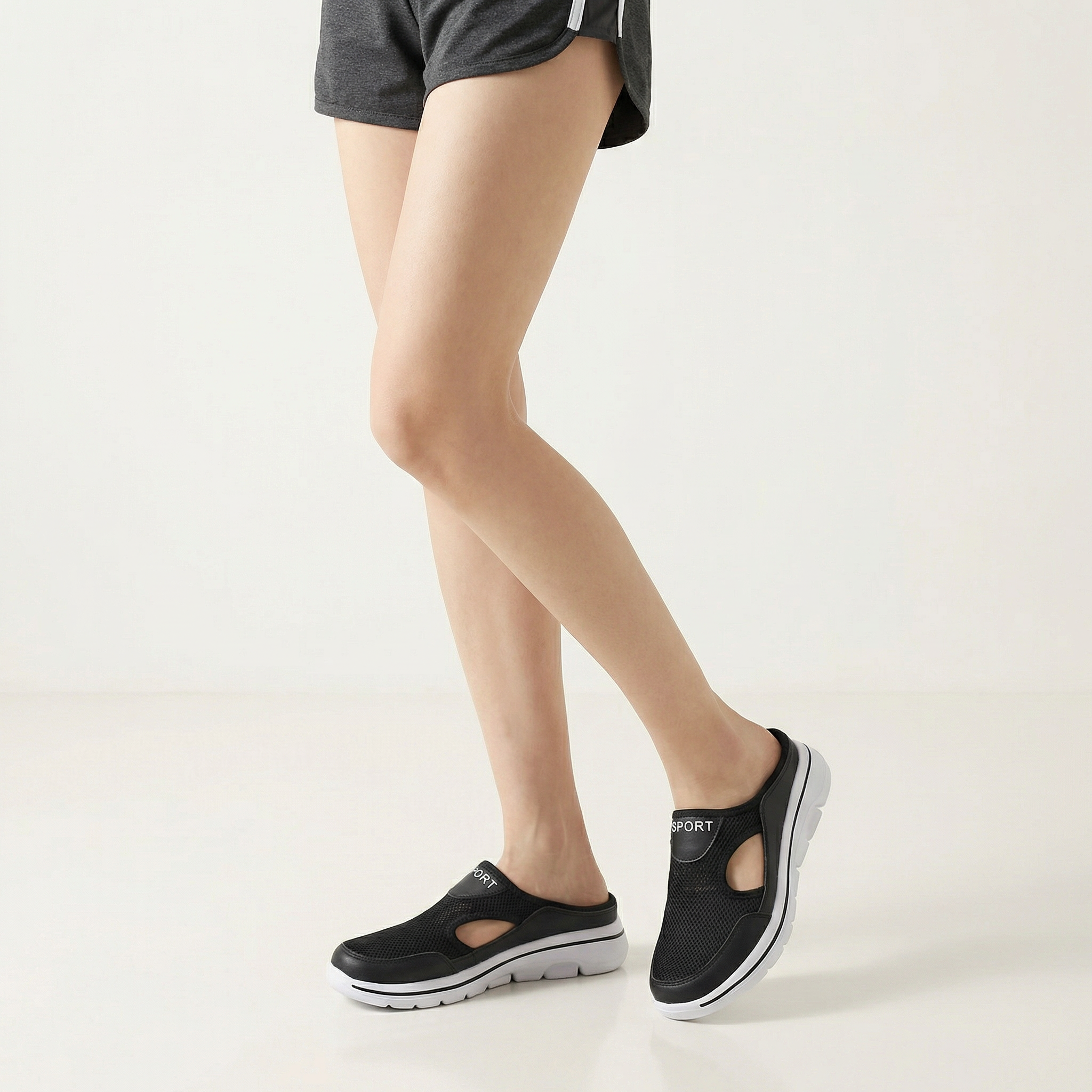 Pantofole ortopediche da uomo con suola di supporto e design confortevole per l'uso quotidiano