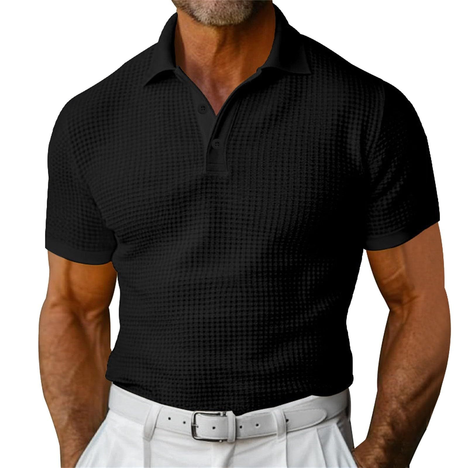 Bellivaro | Slim Fit Polo T-shirt til Mænd i 100% Bomuld – Komfort & Stil til Hverdagsbrug