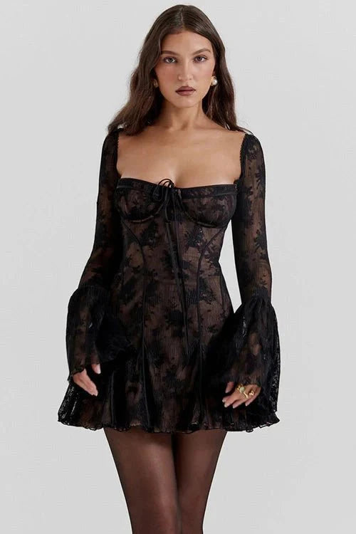 Amaya | Vintage Blonde Corset Dress
