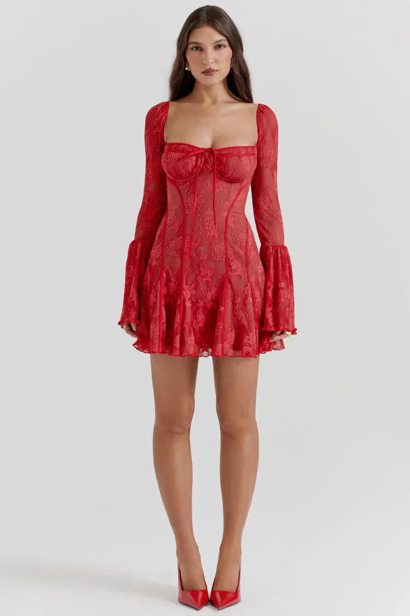 Amaya | Vintage Blonde Corset Dress