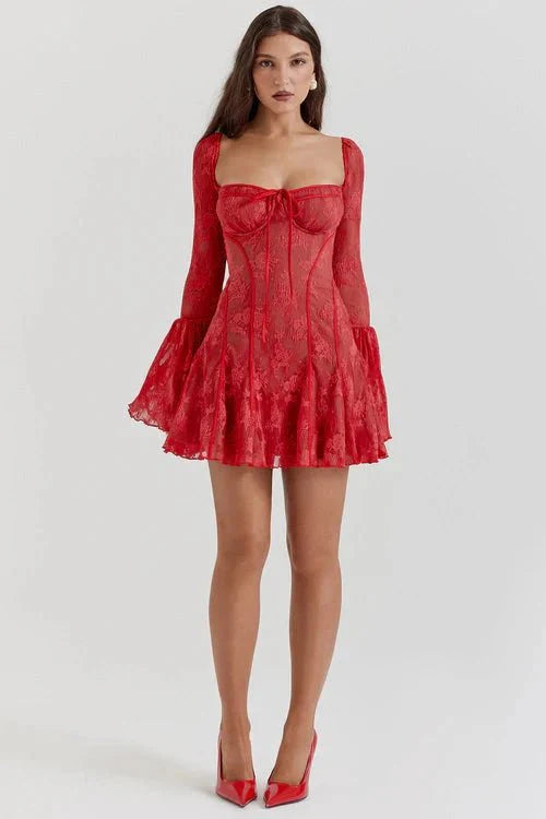 Amaya | Vintage Blonde Corset Dress