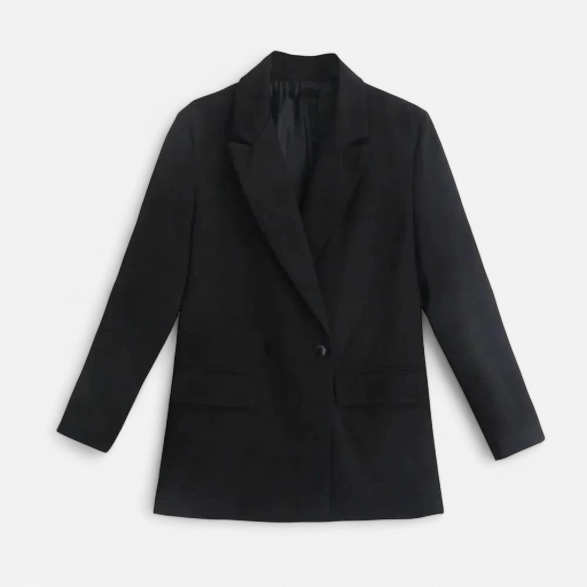 Dobbeltradet Blazer til Kvinder med Klassisk Revers