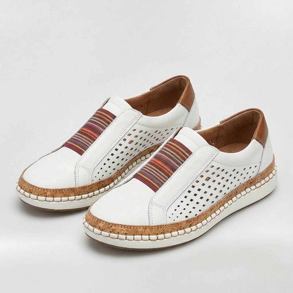 Slip-on sneakers til kvinder med let design til hverdagsbrug