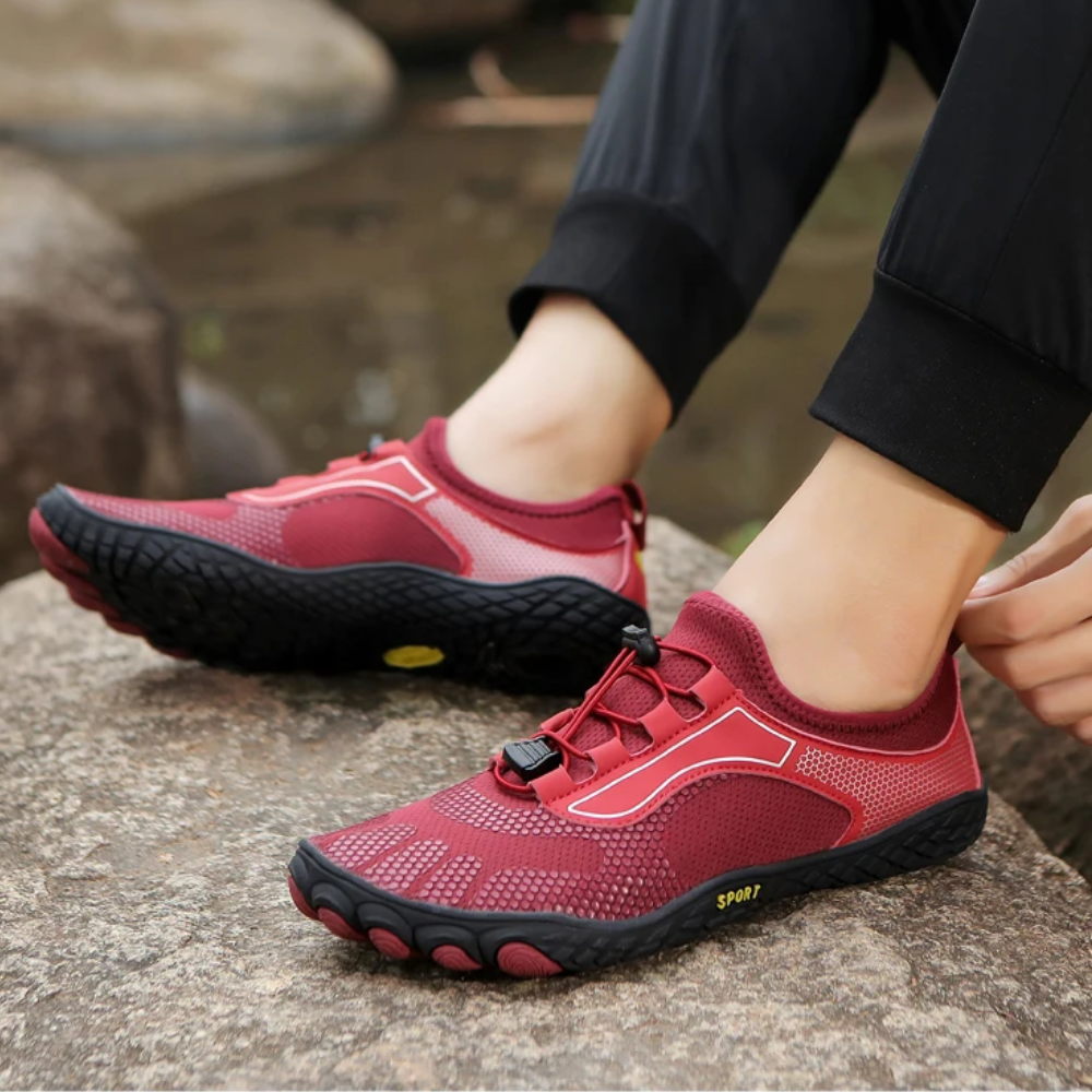 Ademende Waterschoenen voor Heren & Dames | Sneldrogende Antislip Zwem- en Strandschoenen voor Strand, Zwemmen, Kajakken & Watersport