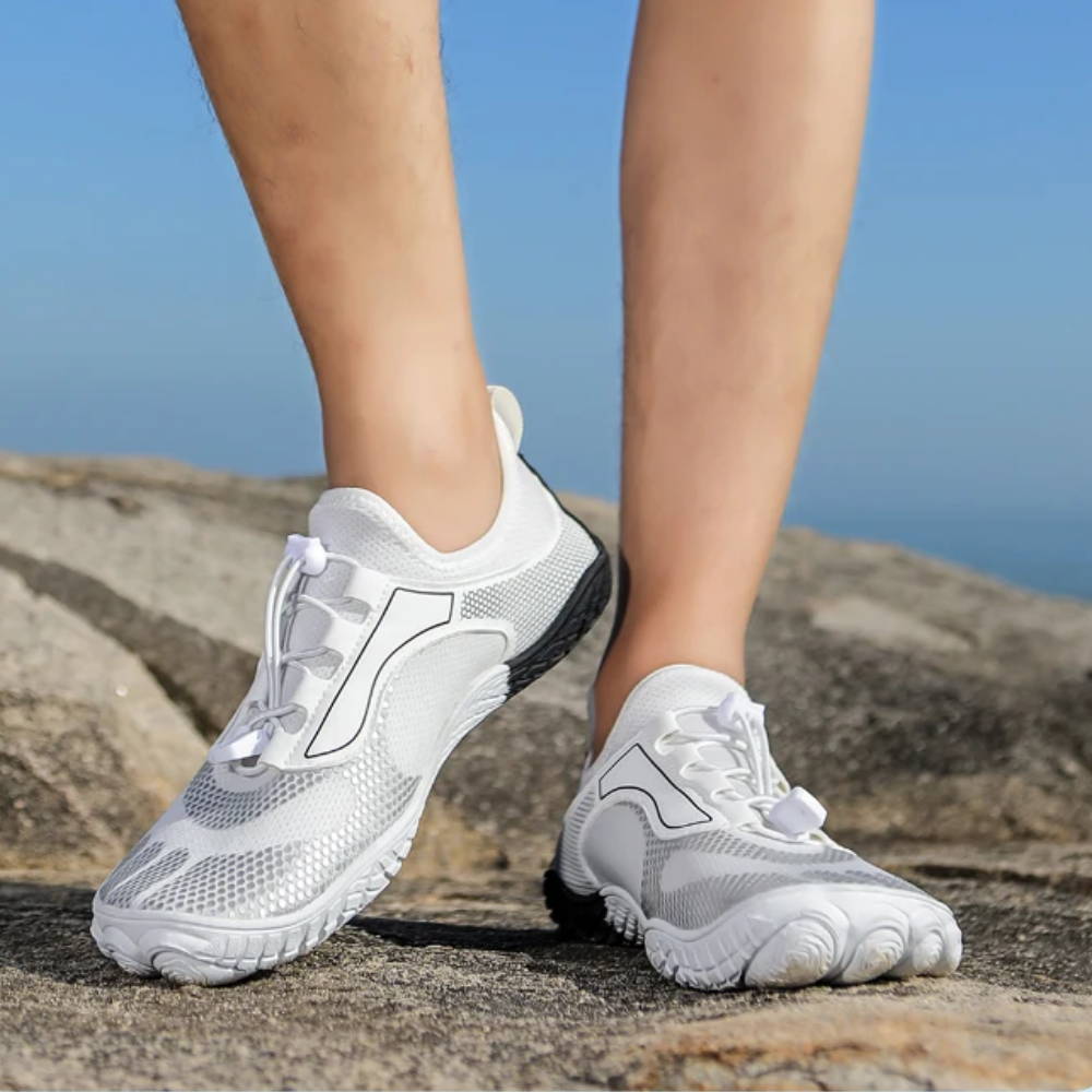 Ademende Waterschoenen voor Heren & Dames | Sneldrogende Antislip Zwem- en Strandschoenen voor Strand, Zwemmen, Kajakken & Watersport