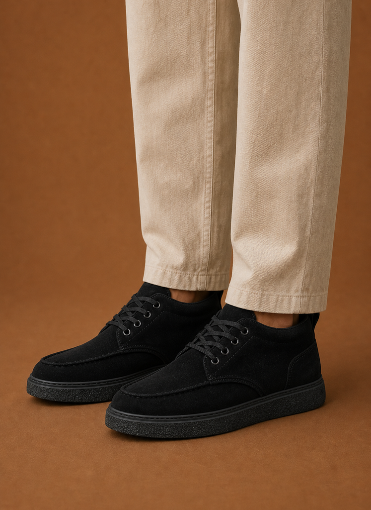 Casual Sneakers til Mænd med Snørelukning