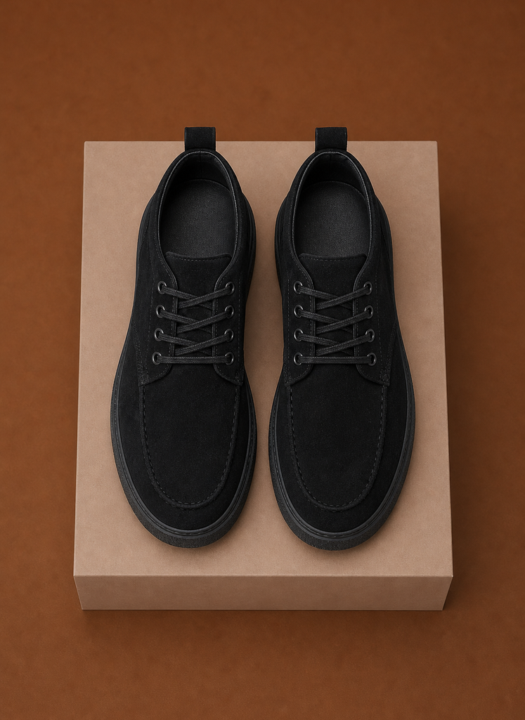 Casual Sneakers til Mænd med Snørelukning