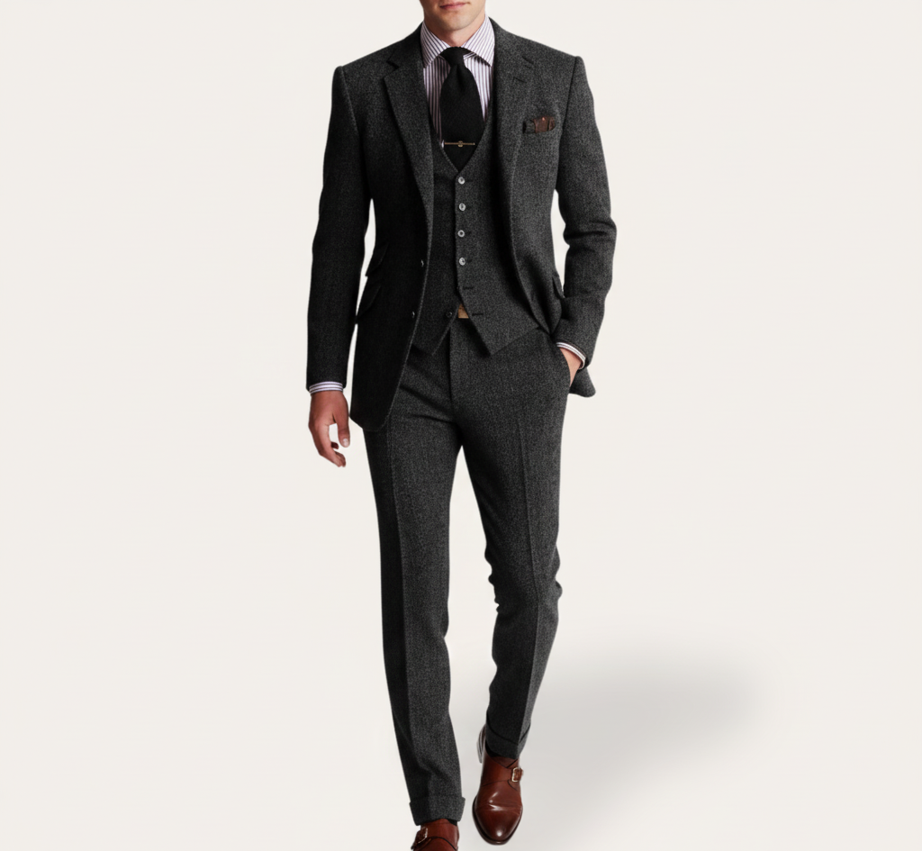 Costume trois pièces pour homme Bellivaro en laine