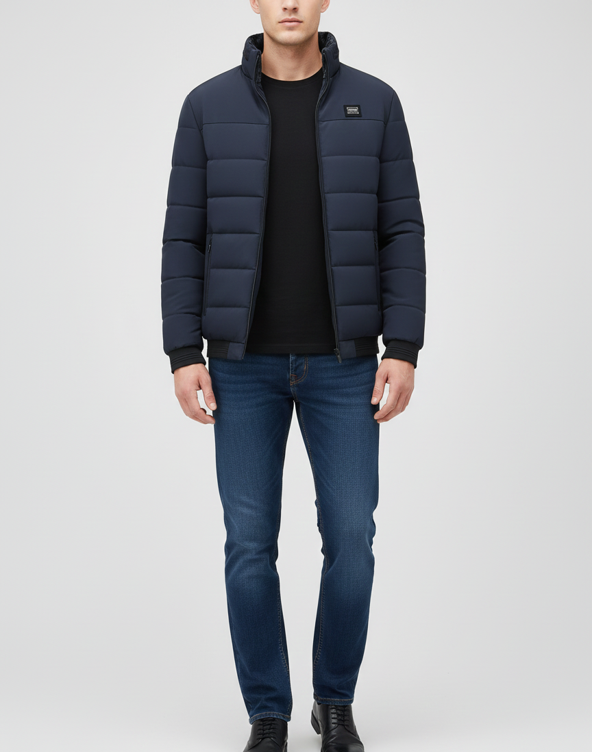 Bellivaro ανδρικό χειμερινό μπουφάν με fleece επένδυση