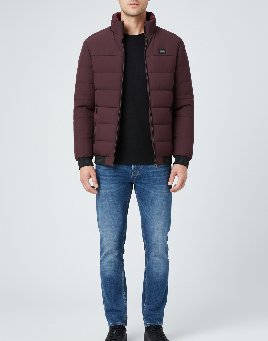 Bellivaro ανδρικό χειμερινό μπουφάν με fleece επένδυση