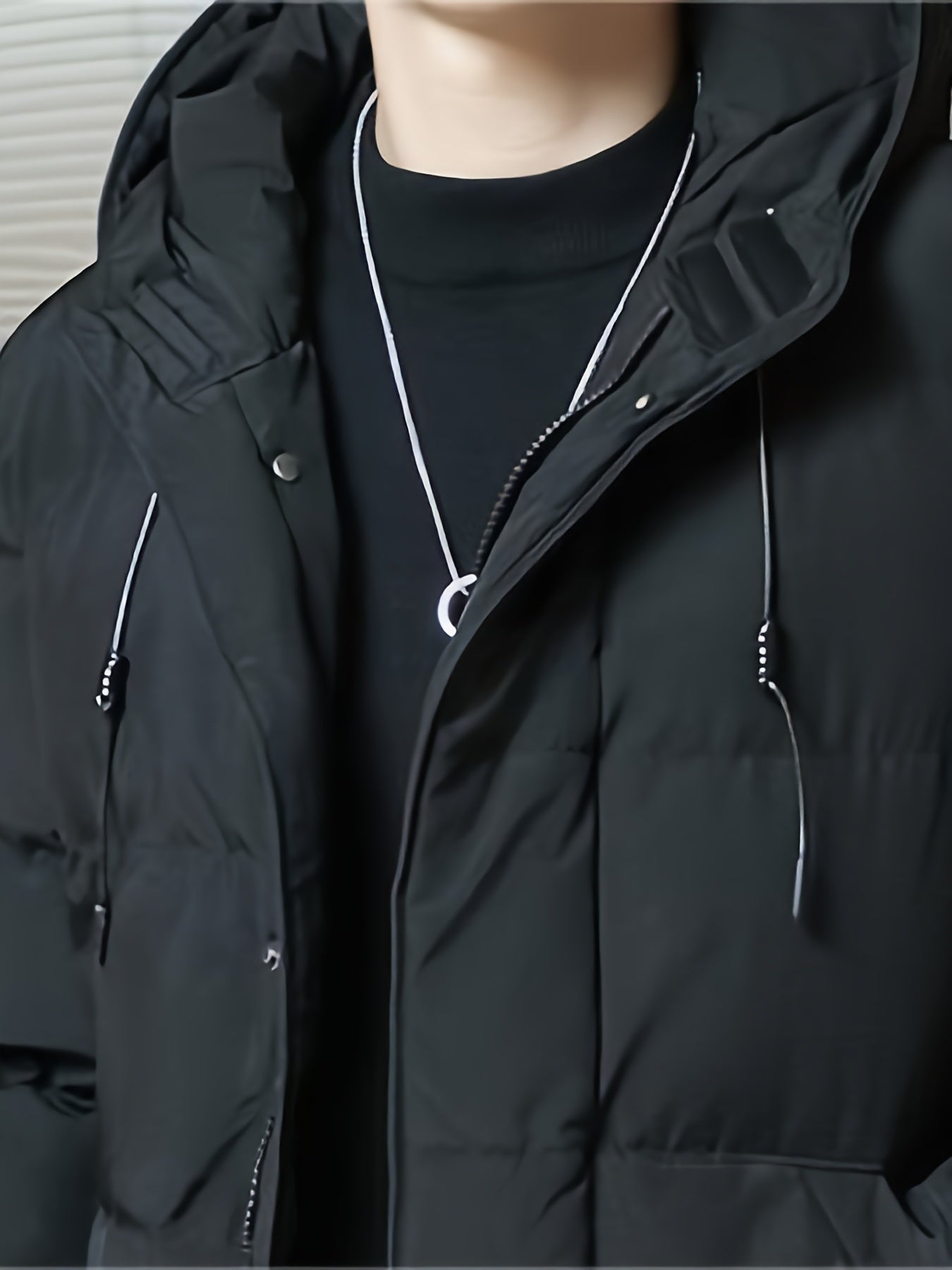 Bellivaro | Tykt Polstret Vinterjakke til Mænd med Hætte | Varm og Vindtæt Design