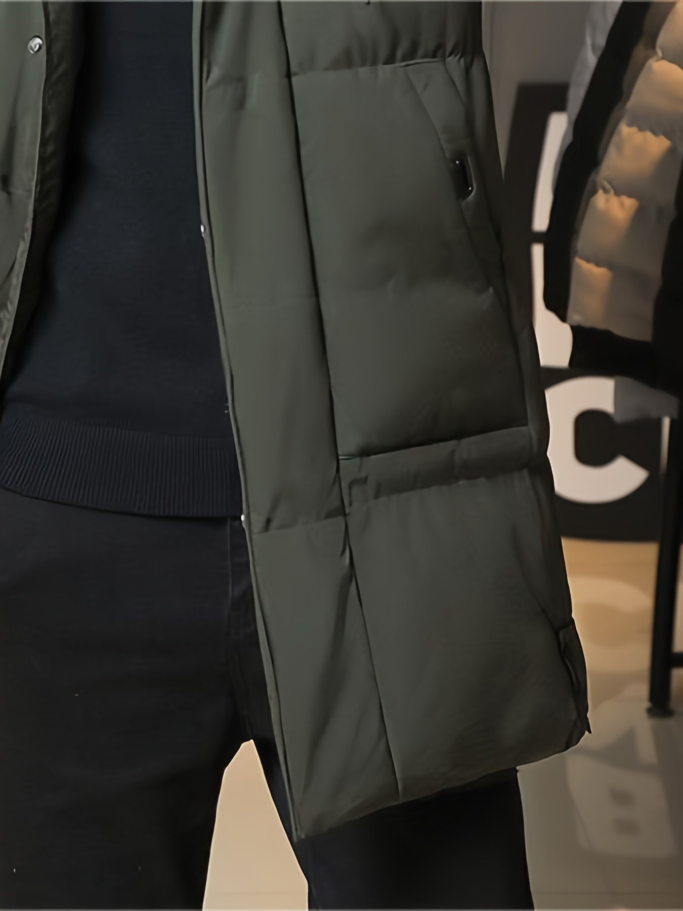 Bellivaro | Tykt Polstret Vinterjakke til Mænd med Hætte | Varm og Vindtæt Design