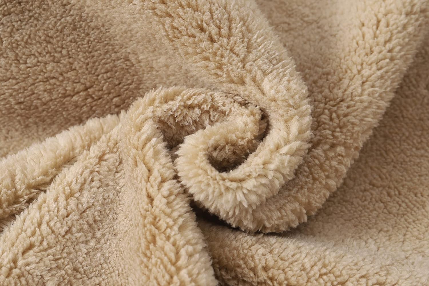 Bellivaro | Herre Sherpa Fleece Hættetrøje | Varm Vinter Pullover med Hætte