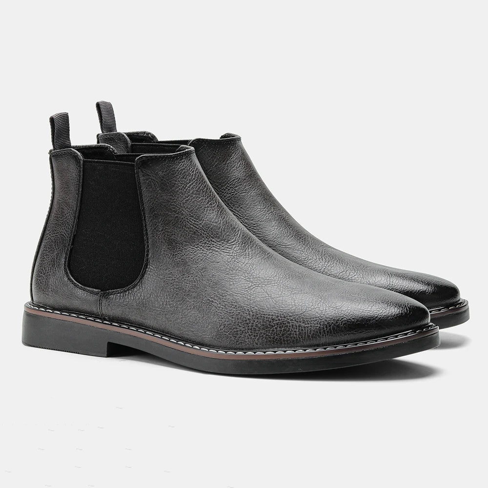 Bellivaro | Herre Slip-On Ankelstøvler | Klassisk Design & Behagelig Pasform