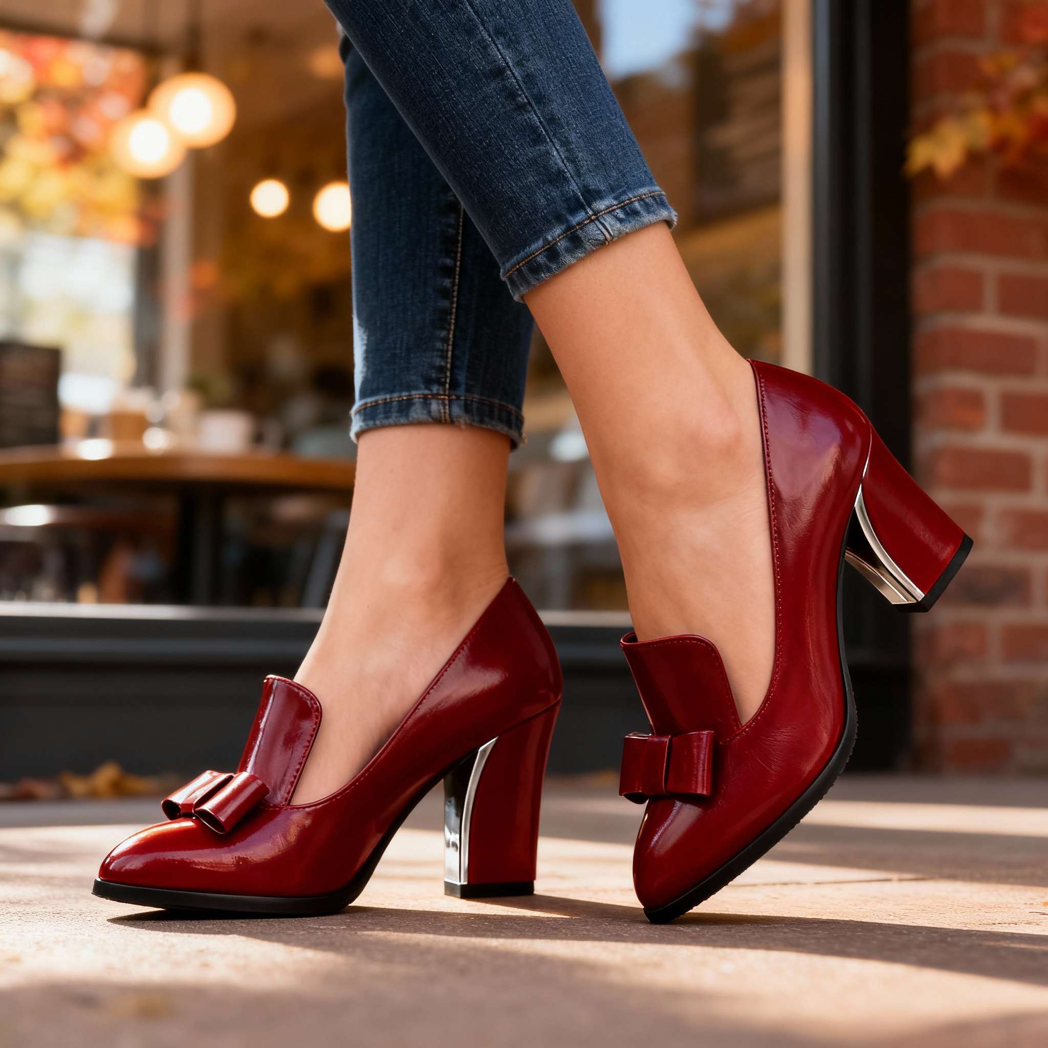 Mabel bow heels