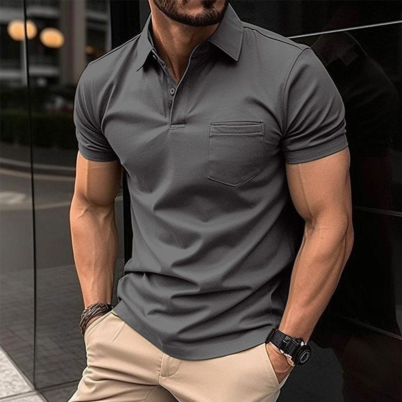 Polo clásico y cómodo para hombres