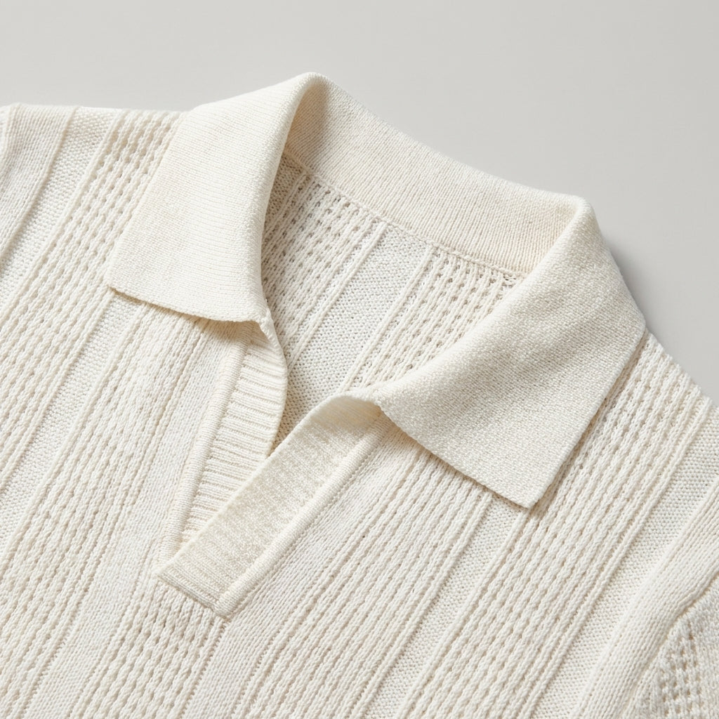 Herre-polo Classic Elegance Ivory Coast