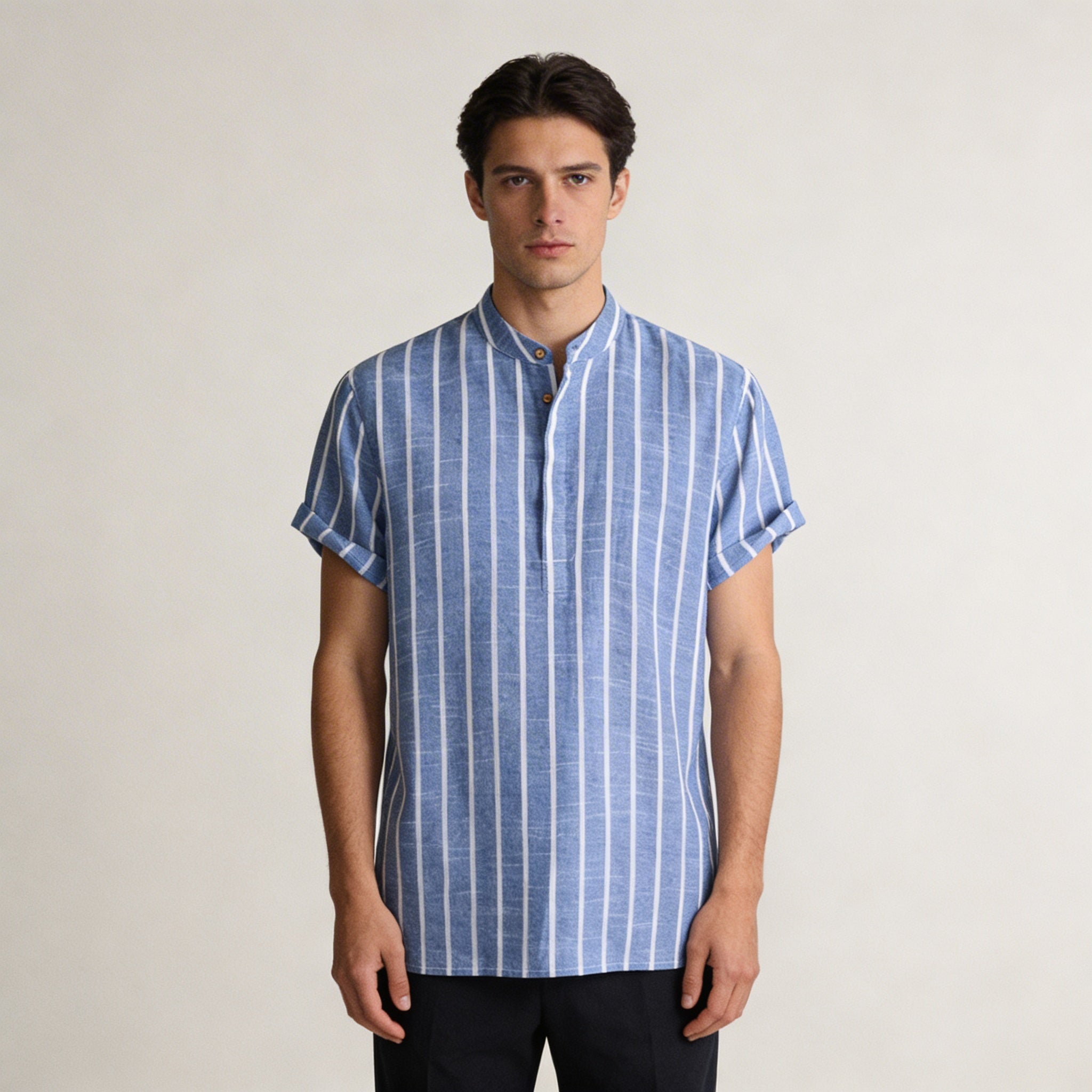 Klassisk herre polo-shirt i økologisk bomuld