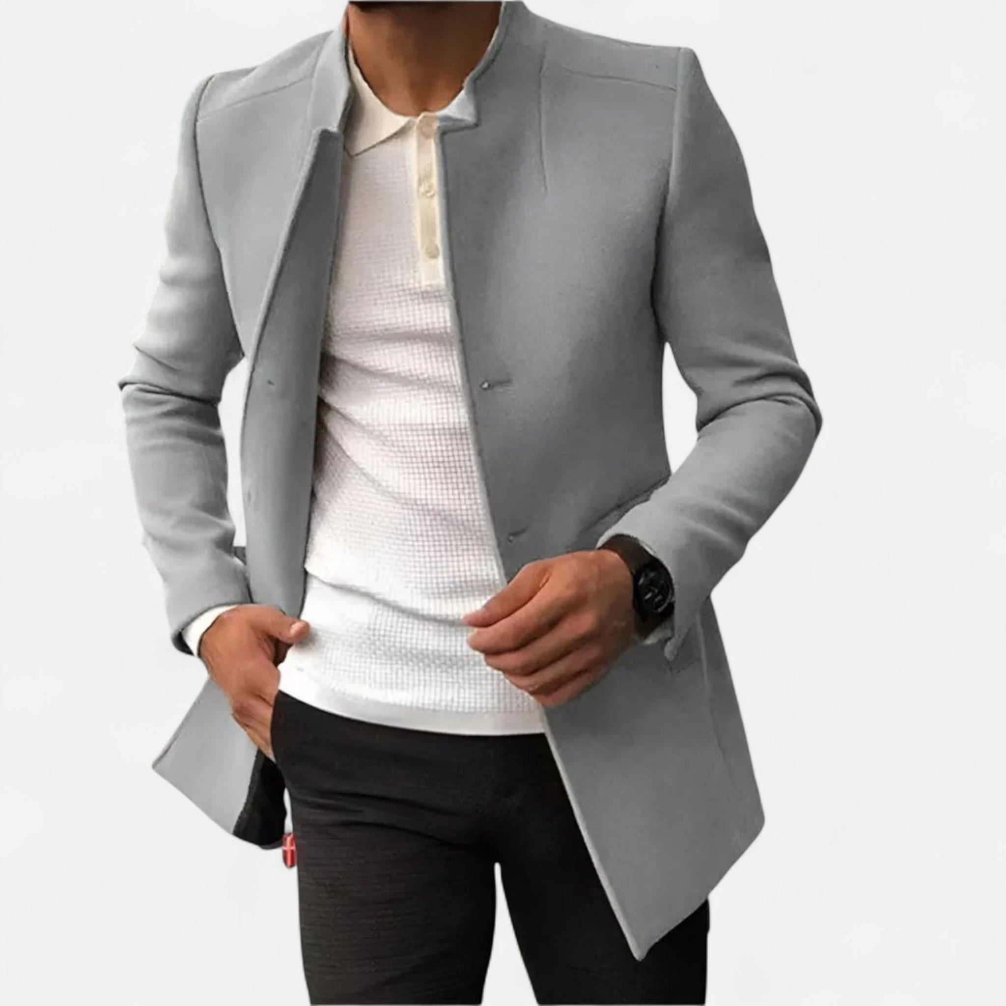 Herrefrakke i uld – tidløs elegance