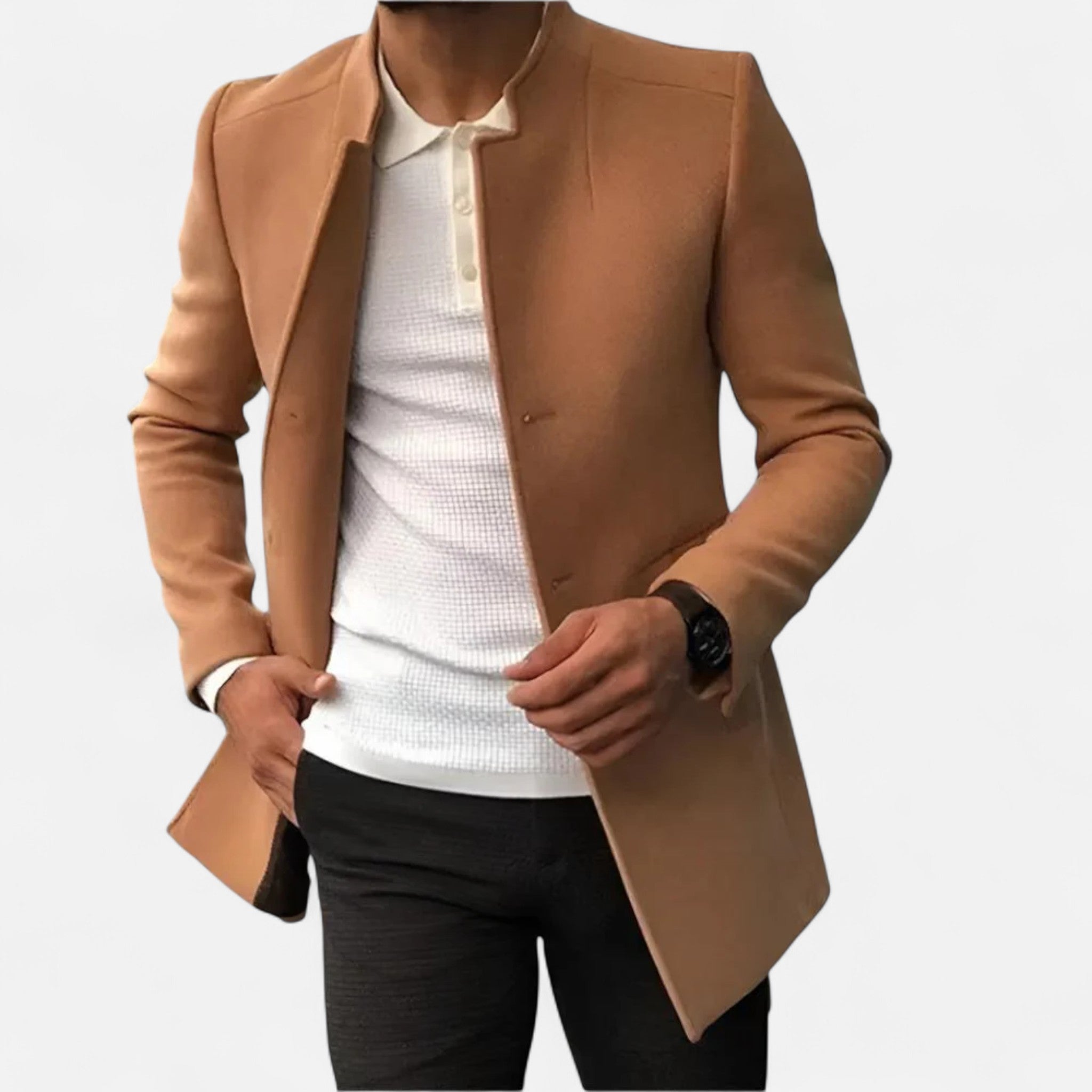Eliaro Moda – Manteau homme en laine – élégance intemporelle
