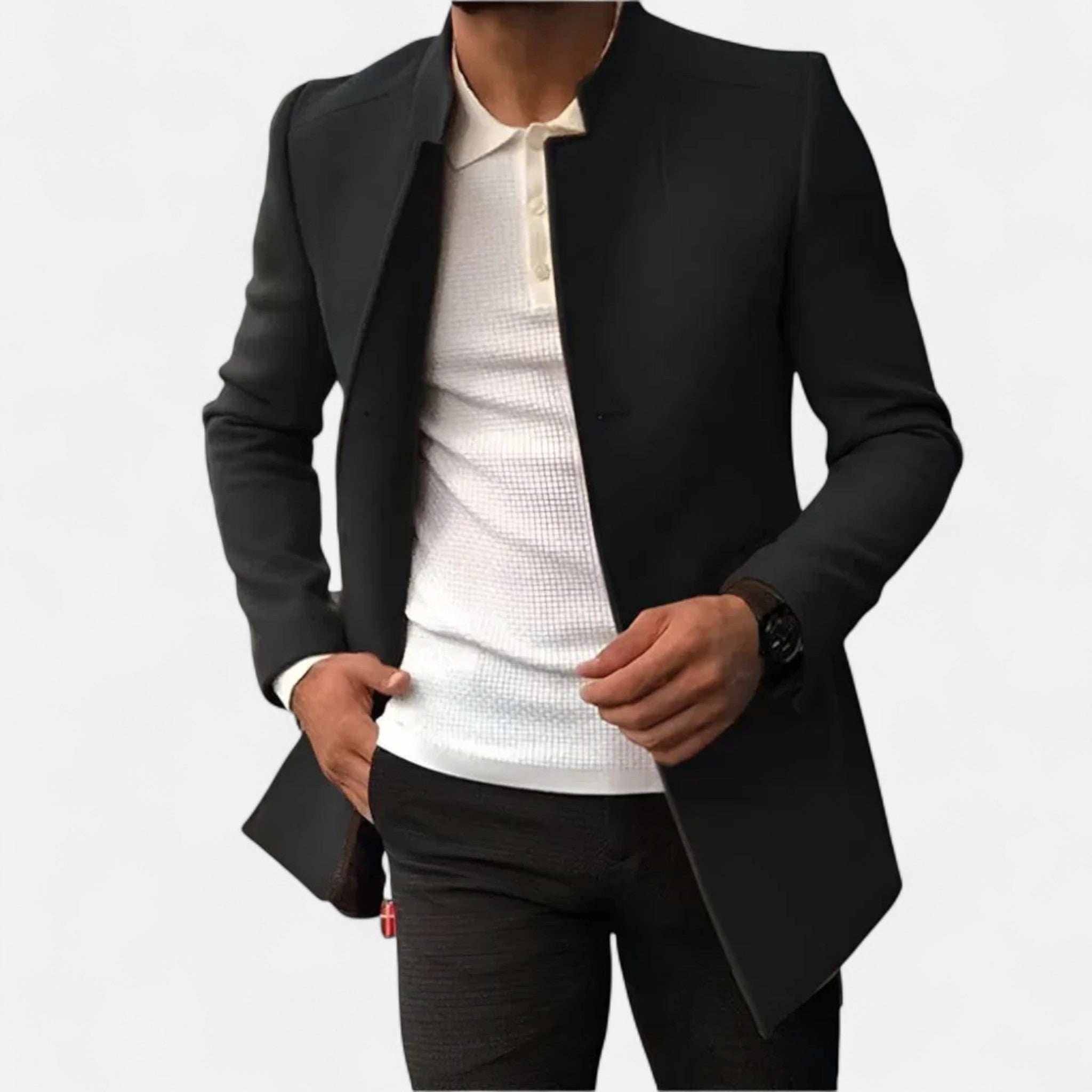 Eliaro Moda – Manteau homme en laine – élégance intemporelle
