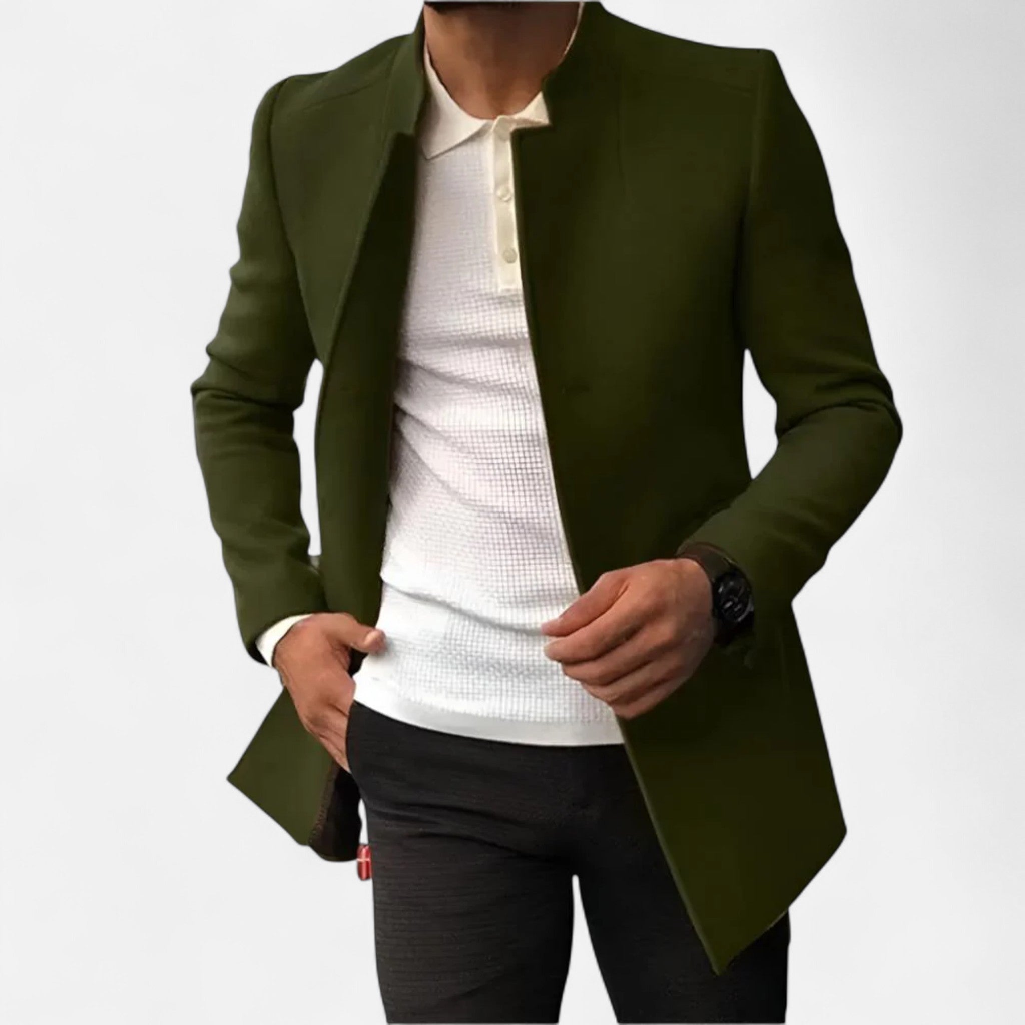 Eliaro Moda – Manteau homme en laine – élégance intemporelle