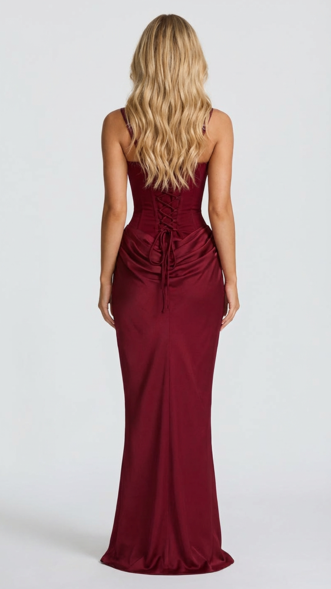 Ariana Draped Maxi Dress