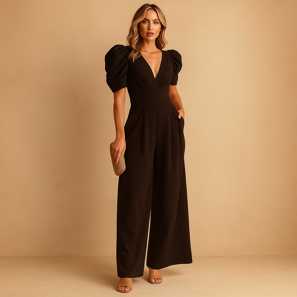 Elegant lang jumpsuit til damer