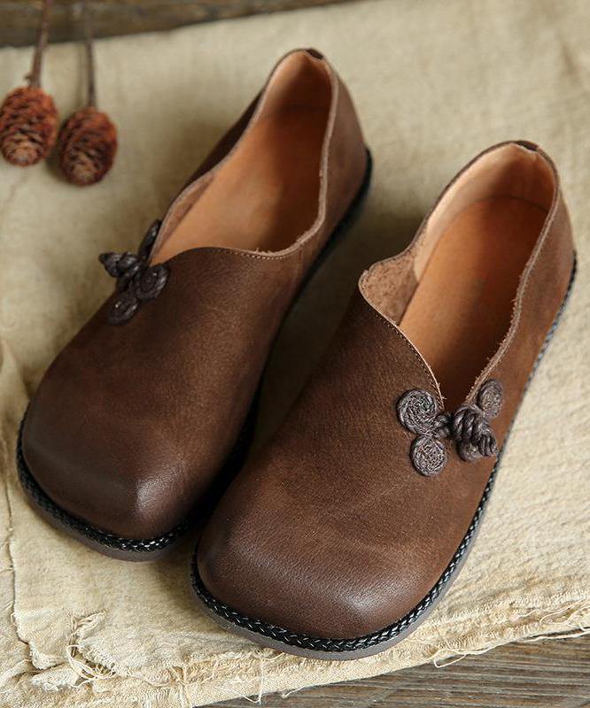 Flade Loafers til Kvinder i Læderlook