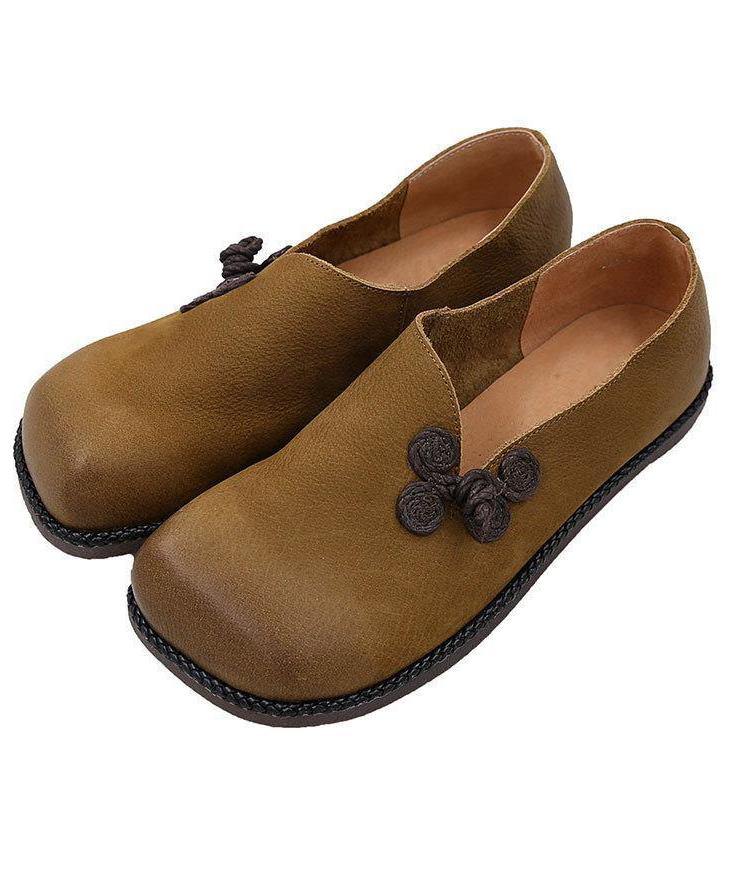 Flade Loafers til Kvinder i Læderlook