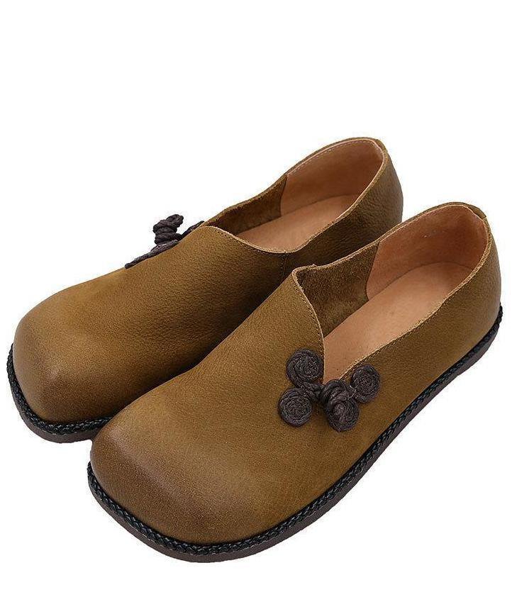 Flade Loafers til Kvinder i Læderlook