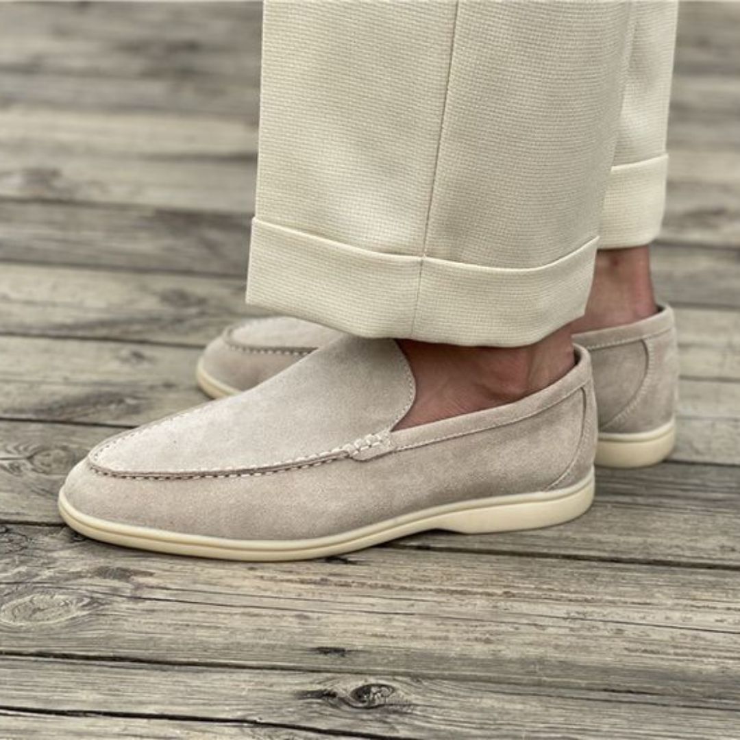 Bellivaro | Elegante læderloafers med memory foam og alsidig komfort til hverdag og forretning
