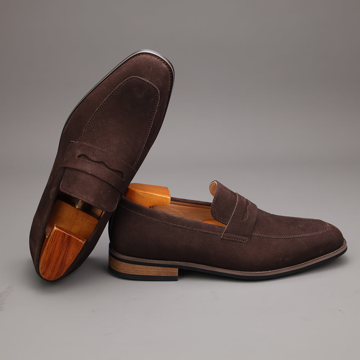 Herre Slip-On Loafer Sko med Lukket Tå