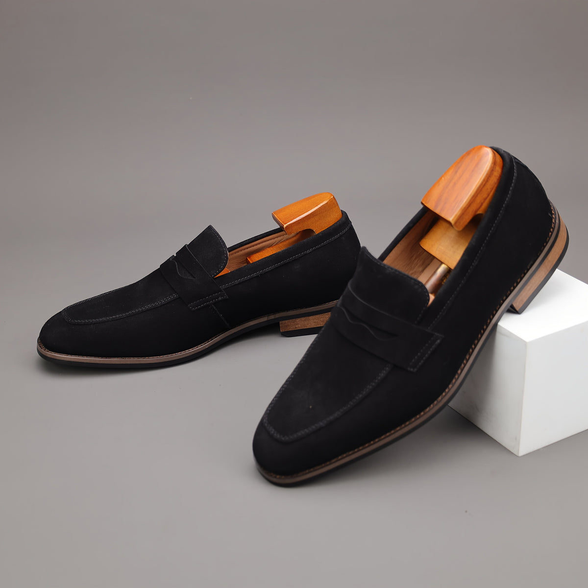 Herre Slip-On Loafer Sko med Lukket Tå